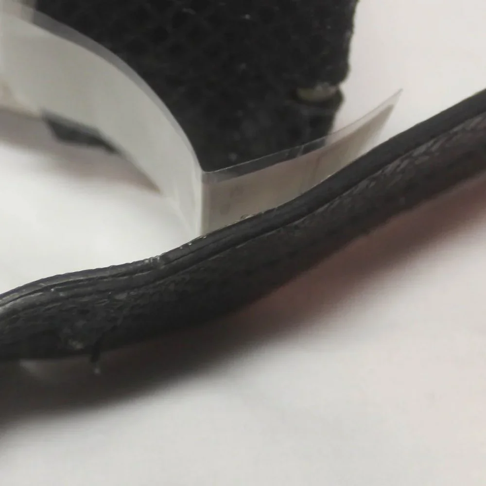 Michael Kors Black Leather Belt Size Medium